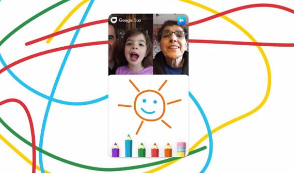 Google Duo通过涂鸦和面具获得了新的家庭模式