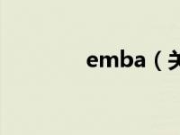 emba（关于emba的介绍）