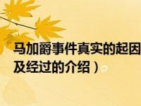 马加爵事件真实的起因及经过（关于马加爵事件真实的起因及经过的介绍）