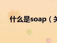 什么是soap（关于什么是soap的介绍）