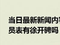 当日最新新闻内容 长空之王什么时候上映演员表有徐开骋吗