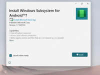 微软在Win11中引入了WSA安卓子系统