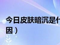 今日皮肤暗沉是什么样的（皮肤暗沉是什么原因）