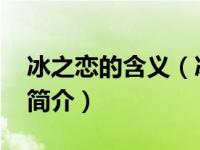 冰之恋的含义（冰之恋-张基洪导演的电视剧简介）