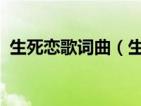 生死恋歌词曲（生死恋-秀才演唱歌曲简介）