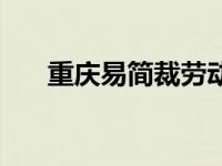 重庆易简裁劳动仲裁程序（仲裁程序）