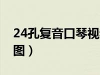 24孔复音口琴视频教程（24孔复音口琴音阶图）