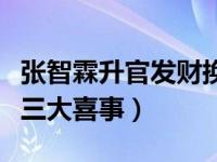 张智霖升官发财换老婆乃人生三大喜事（人生三大喜事）