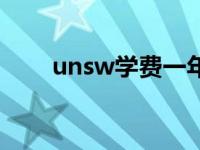 unsw学费一年多少钱（unsw大学）