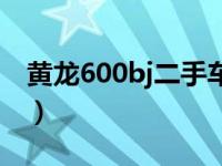 黄龙600bj二手车价格（黄龙600二手车价格）