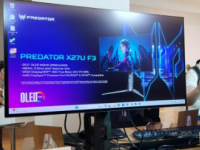 宏碁推出全新OLEDPredator游戏显示器X27UF3FHD和QHD480Hz X32X34K240Hz X34X5WQHD240Hz