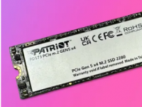 Patriot准备推出价格实惠的14GB/sPCIeGen5SSD—Maxiotek控制器和YMTC3DNAND