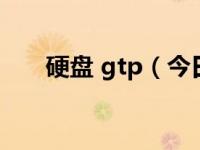 硬盘 gtp（今日gtp格式硬盘是什么）