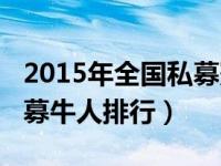 2015年全国私募冠军（今日2015是牛个人私募牛人排行）