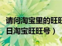 请问淘宝里的旺旺号是什么意思在哪里找（今日淘宝旺旺号）