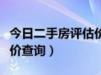 今日二手房评估价查询官网（今日二手房评估价查询）