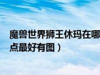 魔兽世界狮王休玛在哪（今日魔兽世界狮王休玛坐标要详细点最好有图）