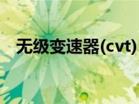 无级变速器(cvt)（今日无级变速箱(cvt)）