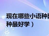 现在哪些小语种比较受欢迎?（今日什么小语种最好学）