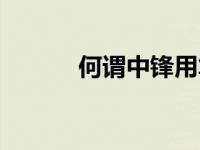 何谓中锋用笔（今日中锋用笔）