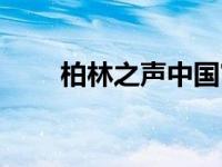 柏林之声中国官网（今日柏林之声）