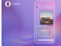 OperaOne更新为iPhone带来基于AI的新功能