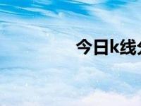 今日k线分析（今日高频）