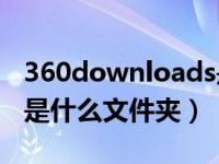 360downloads是什么文件夹（今日360se6是什么文件夹）