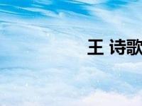 王 诗歌（今日王诗琪）