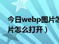 今日webp图片怎么打开编辑（今日webp图片怎么打开）