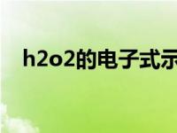 h2o2的电子式示意图（今日h2o电子式）