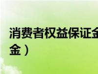 消费者权益保证金（今日消费者保障服务保证金）