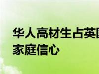 华人高材生占英国留学届70% 坚定英国移民家庭信心